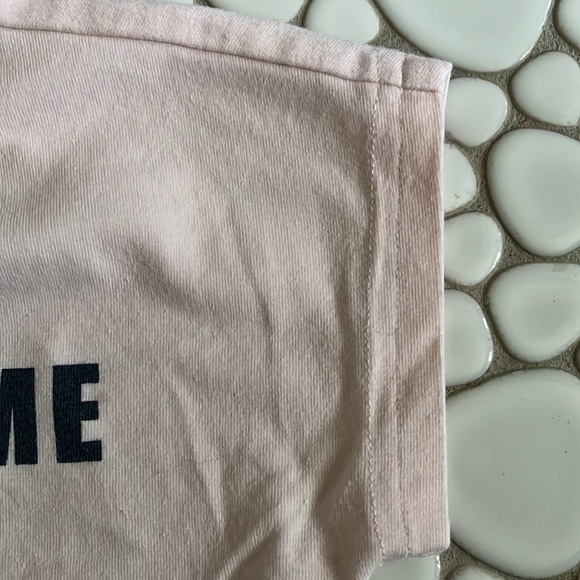 Andy & Evan Pink Short Sleeve Sparkle Rainbow Knot Hem Beach T-Shirt Girls Sz 2T - Picture 3 of 9